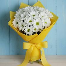 Букет цветов из:  Хризантемы в Бургуне-Маджаре