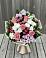 Букет цветов из: Альстромерии, Гвоздики, Розы и Хризантемы в Бургуне-Маджаре