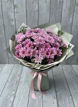 Букет цветов из:  Хризантемы в Бургуне-Маджаре