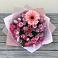 Букет цветов из: Розы, Герберы и Хризантемы в Бургуне-Маджаре