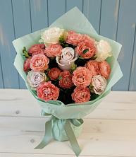 Букет цветов из:  Розы в Бургуне-Маджаре