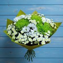 Букет цветов из:  Хризантемы в Бургуне-Маджаре