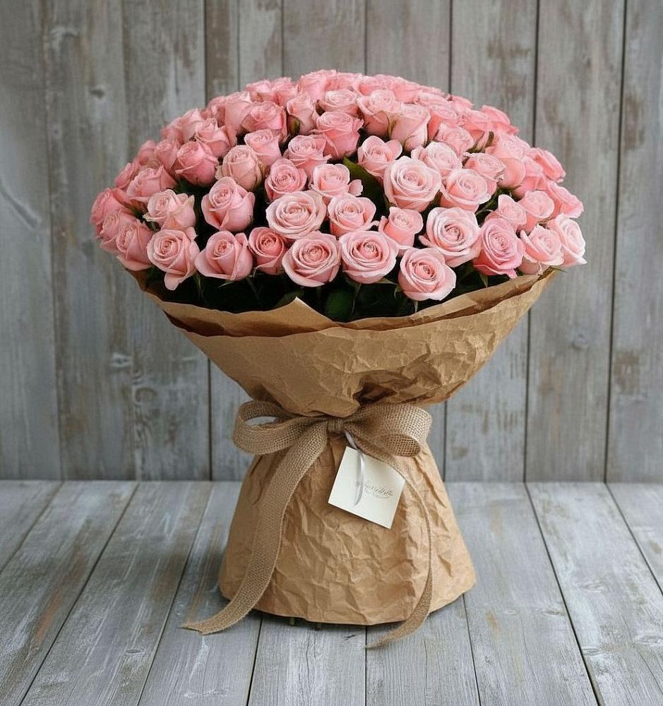 Букет 151 Роза Роуз в Бургуне-Маджаре