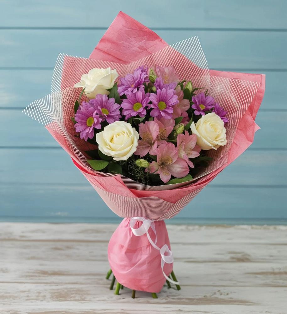 Букет цветов из: Герберы в Бургуне-Маджаре