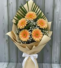 Букет цветов из:  Герберы в Бургуне-Маджаре