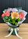 Букет цветов из: Гвоздики, Розы, Герберы и Хризантемы в Бургуне-Маджаре